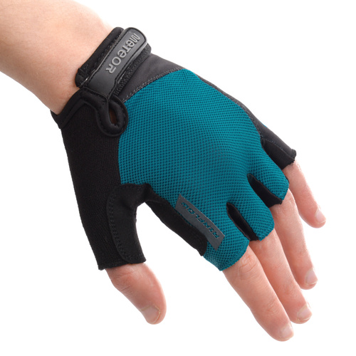 Bike gloves Meteor MX51 M black/blue