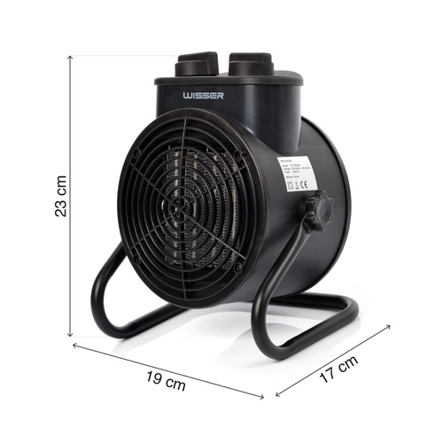 Nagrzewnica elektryczna Wisser PTC-2000S 2000 W