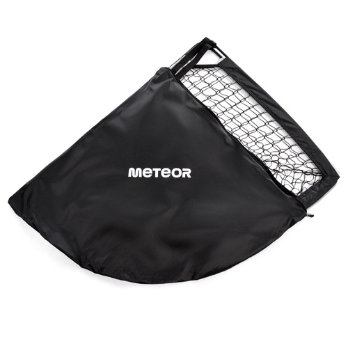 Meteor Football Goal 120x76x76 cm black/white