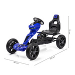 Gokart na pedały Meteor GM/1502 granatowy