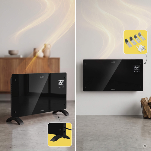 Electric room heater Wisser NEA 2500 W black