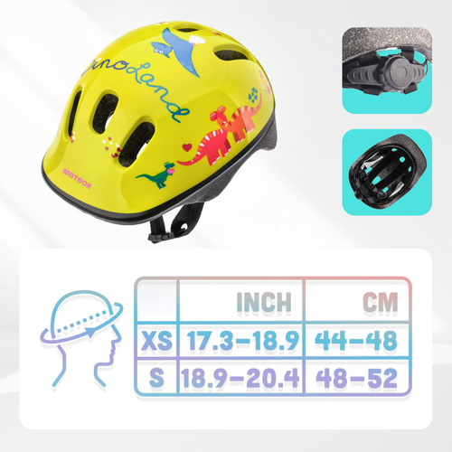 Kids bike helmet KS06 XS 44-48 cm Dino