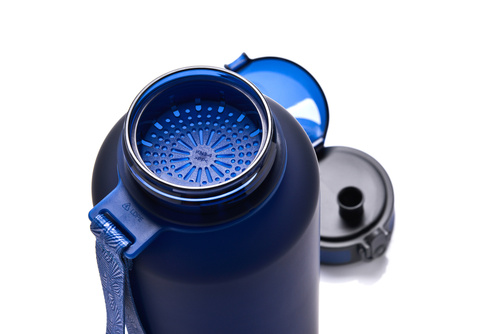 Meteor sports water bottle 1500 ml navy blue