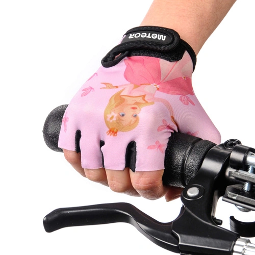Meteor Kids S Princess cycling gloves