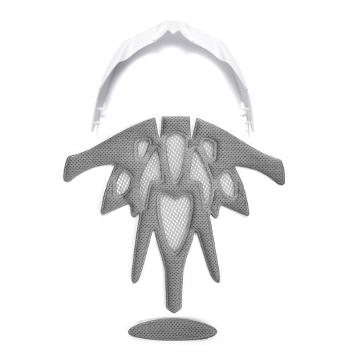 Bike helmet Meteor Ovlo M 55-58 cm white/mint