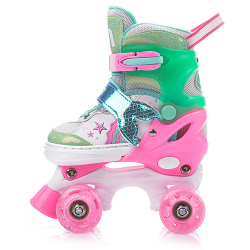 Roller skates Meteor Mermaid pink XS 25-28
