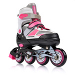Inline skates Meteor  M 34-37 pink / gray
