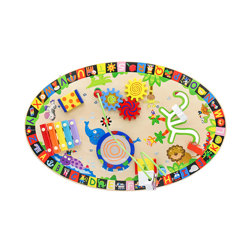 Wooden educational table