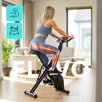 Rower stacjonarny składany Meteor Flevo - magnetyczny