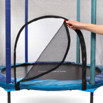 Trampolina dla dzieci Meteor TRP-65P 140 cm niebieski/jasny niebieski