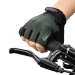 Bike gloves Meteor MX52 L black/green