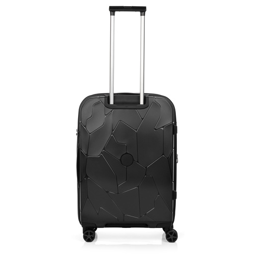 Średnia walizka SwissBags Lava 66 cm czarny