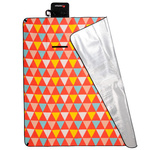 Picnic Blanket Meteor 2XL 200x200 cm Triangles