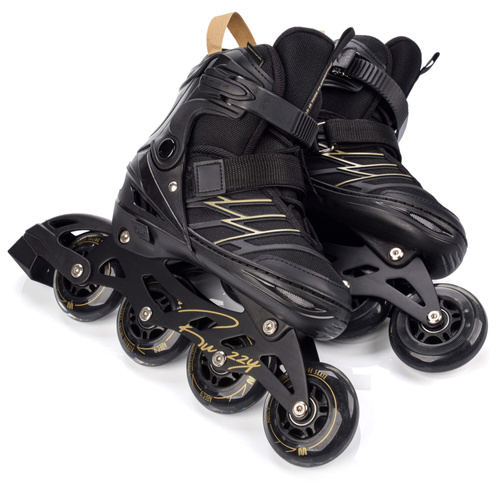 Inline skates Meteor Buzzy L 38-43 black/gold