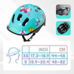 Kask rowerowy dla dzieci Meteor KS06 XS 44-48 cm Butterflies