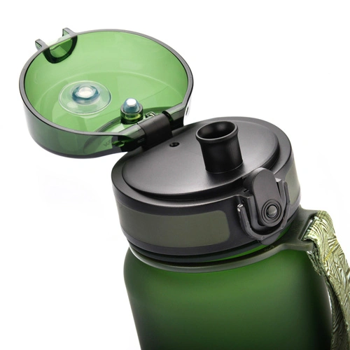 Sports water bottle Meteor 650 ml dark green