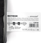 Śpiwór Meteor Snooze+ czarny/szary