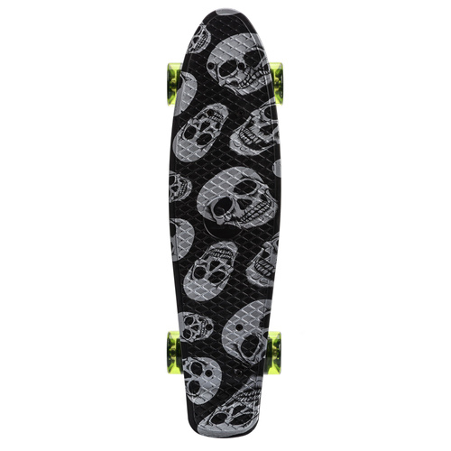 Plastic skateboard Meteor Multiboard Skulls