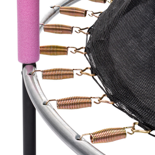 Trampolina dla dzieci Meteor TRP-55 150 cm różowy