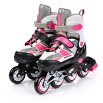 Inline skates Meteor  L 38-41 pink / gray