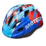 Kask rowerowy dla dzieci Meteor HB6-5 M 52-56 cm Map blue