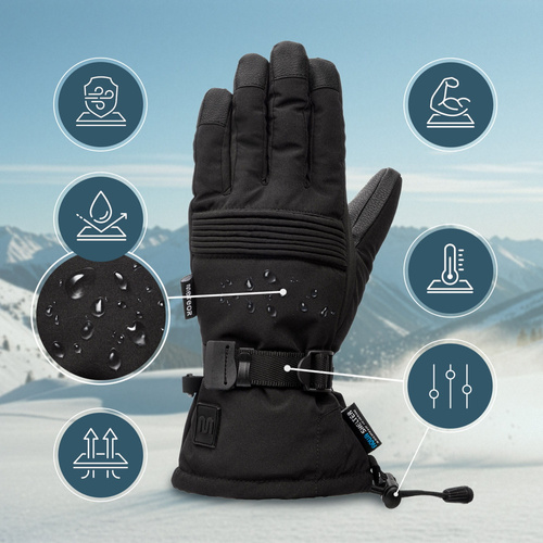 Winter gloves Meteor Alpora S black