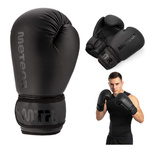 Boxing Gloves Meteor 12 oz training, hook-and-loop strap, PU