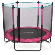 Trampoline  for kids Meteor TRP-50 140 cm pink
