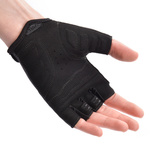 Rękawiczki rowerowe Meteor MX52 S czarny/zielony