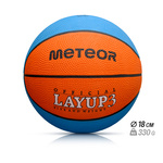 Basketball Meteor Layup 3 blue/orange