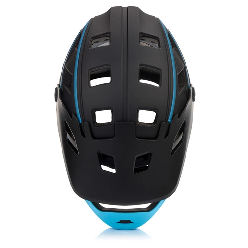 Full-face bicycle helmet Meteor Hydra M 55-58 cm black/blue