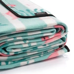 Picnic Blanket Meteor 2XL 200x200 cm flamingos