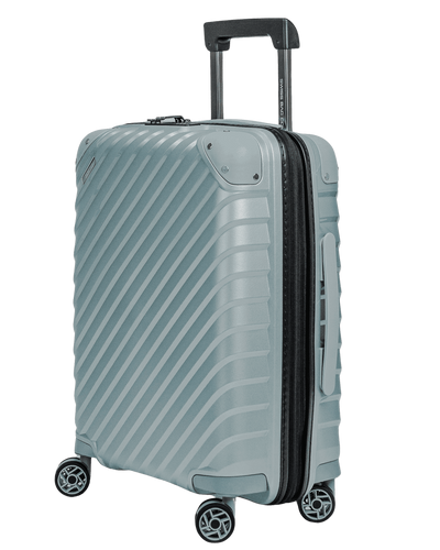 Swissbags Diamond cut cabin case 55 cm metallic blue