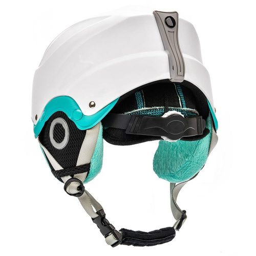 Ski helmet Meteor Lumi M 55-58 cm mint / white