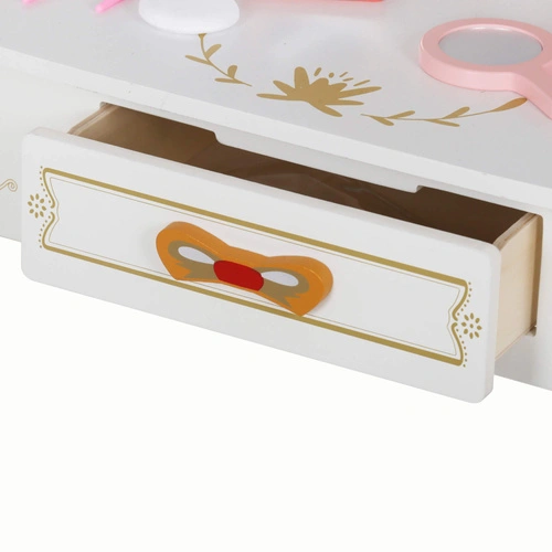 Wooden vanity table