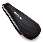 Badminton Set Meteor 2 rackets, 6 ailerons red