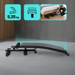 Exercise bench Meteor, incline, for sit-ups, up to 150 kg