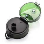 Sports water bottle Meteor 650 ml dark green