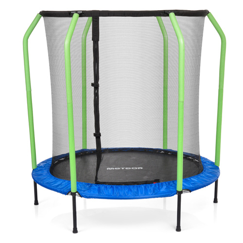 Trampolina dla dzieci Meteor TRP-55 150 cm niebieski/zielony