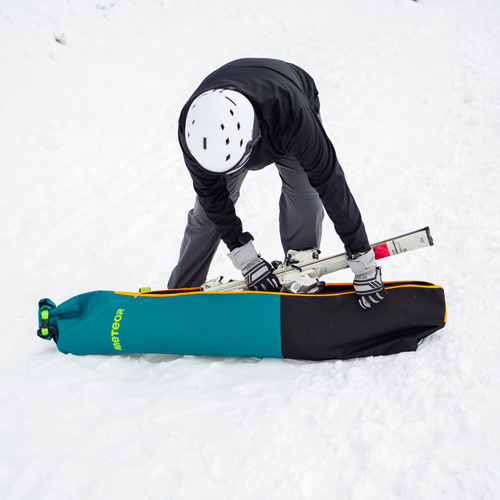 Ski bag Meteor Norse green/black