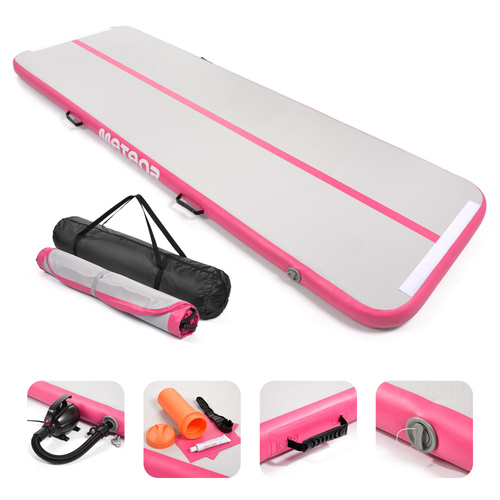 Nadmuchiwana ścieżka akrobatyczna Meteor 300 cm różowy