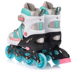Inline skates Meteor Rox M 34-37 pink / light blue