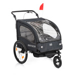 Przyczepka rowerowa Meteor BX-50 szary