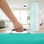 Nadmuchiwana ścieżka akrobatyczna Meteor 400 cm miętowy