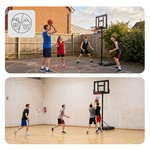 Meteor Kansas Basketball Set 150-305 cm