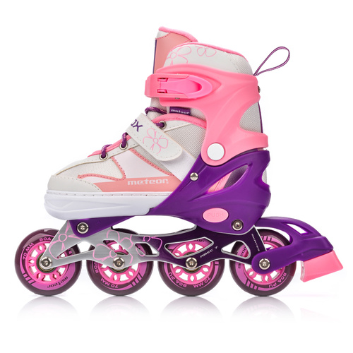 Inline skates Meteor Rox L 38-41 pink