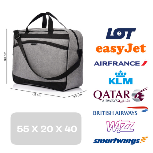 Fitness Bag Meteor Arwan 44 l grey melange