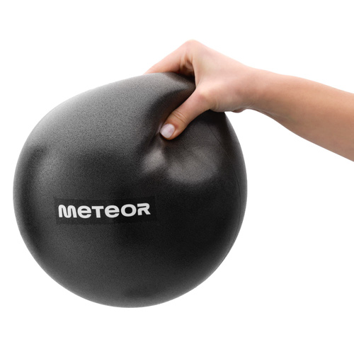 Piłka do pilatesu Meteor 22 cm czarna