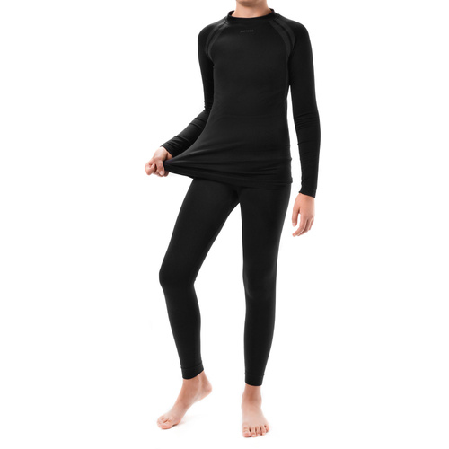 Bielizna termoaktywna kids Meteor 140/152 czarny
