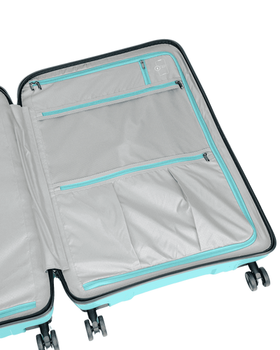 Duża walizka SwissBags Ocean 75 cm niebieski